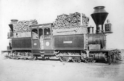 A Double Fairlie Engine, c.1870s by British Photographer